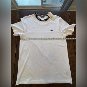 DKNY White Short Sleeve Men's Tee